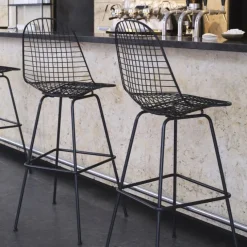 Wire stool