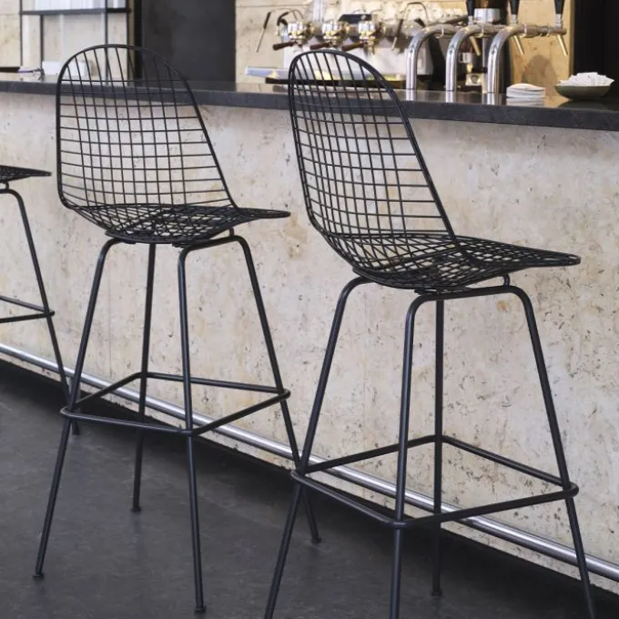 Wire stool